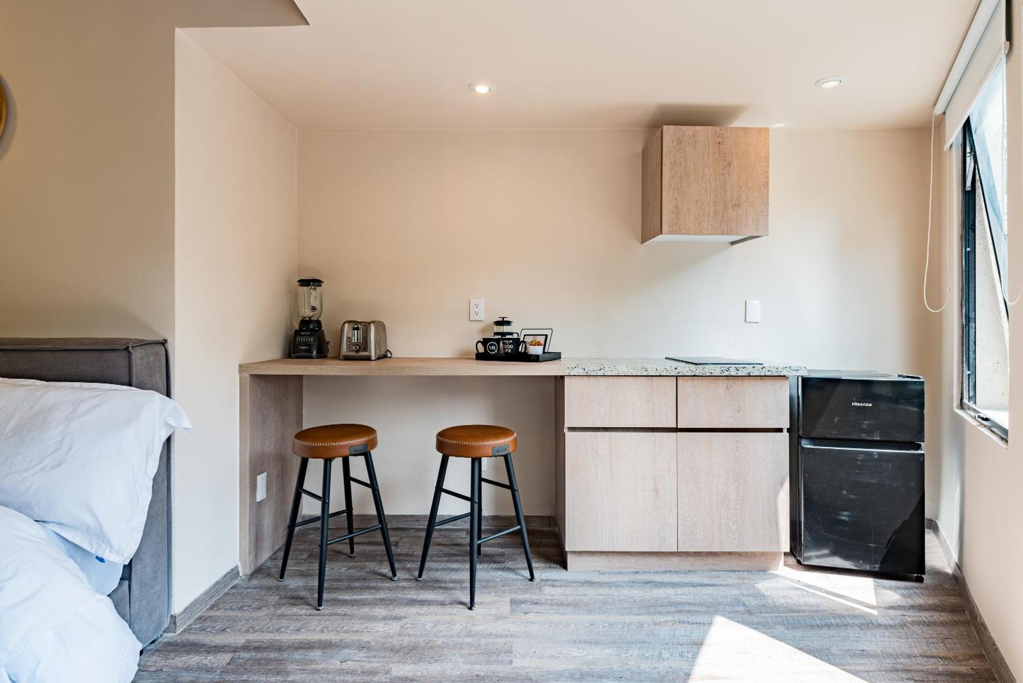 Appartement Tiny Desk By Vh à Mexico Extérieur photo